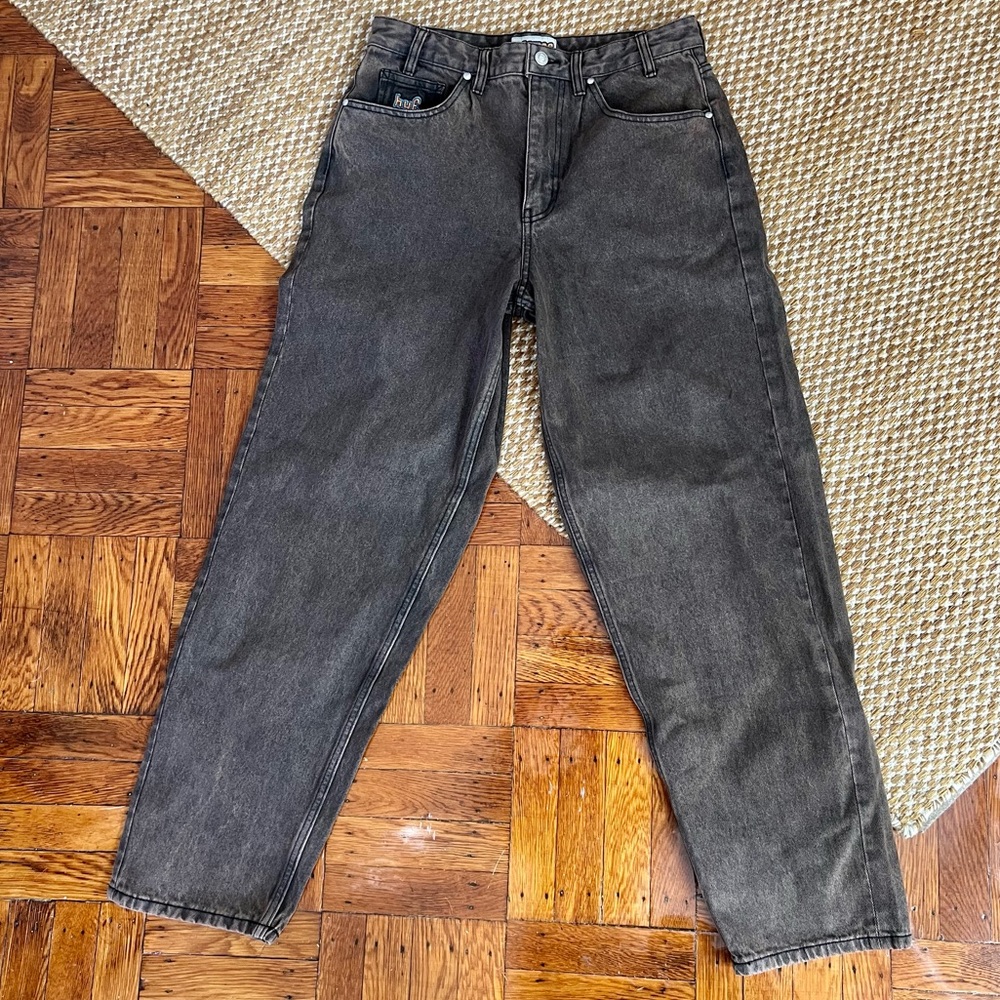 HUF Cromer Washed pants jeans in coffee size 32